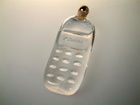 Skleněná láhev Mobilní telefon 0,15 ltr. s pískovaným věnováním
