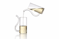 Skleněný lázeňský pohárek