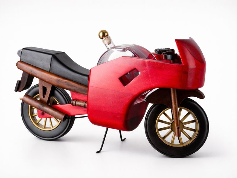 Silniční motocykl SUPERSPORT s nádrží 0,35 ltr. pro alkohol