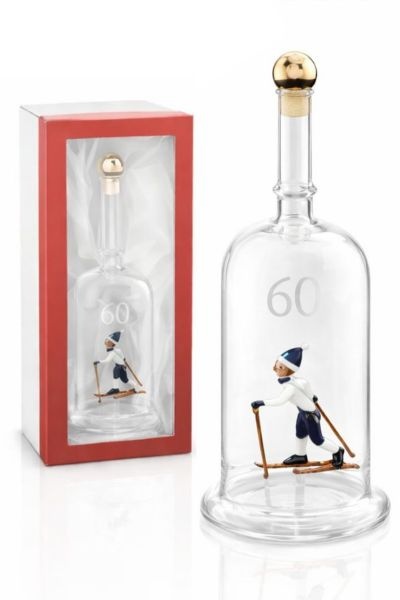 Láhev Zvonovitá 1,50 ltr. Figurka na objednání, pískované jubileum na objednání