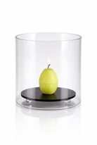 Velikonoční svícen masivní válec SIMAX průměr 165 na kovové podstavě s levitující svíčkou