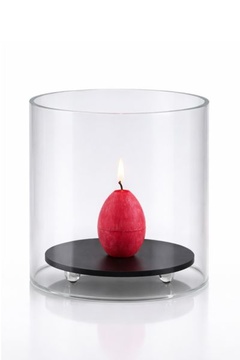 Designový skleněný svícen SIMAX z borosilikátu