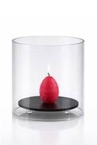 Designový skleněný svícen SIMAX z borosilikátu