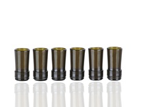 Upcyklovaný panák z láhve od vína - závit ve dně 