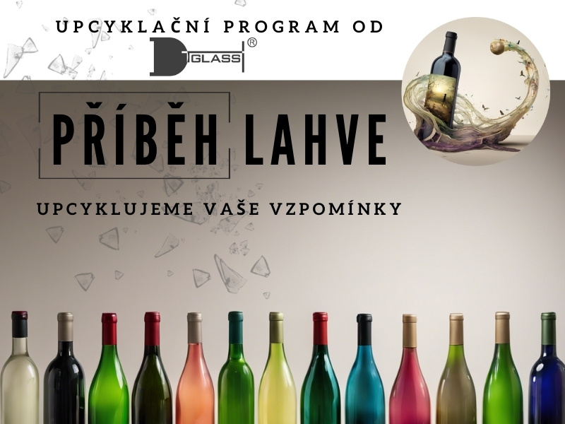 Upcyklační program od DT GLASS - příbeh lahve 