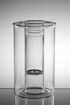 Svícen/váza DecorLight - složený (bez dekorace)