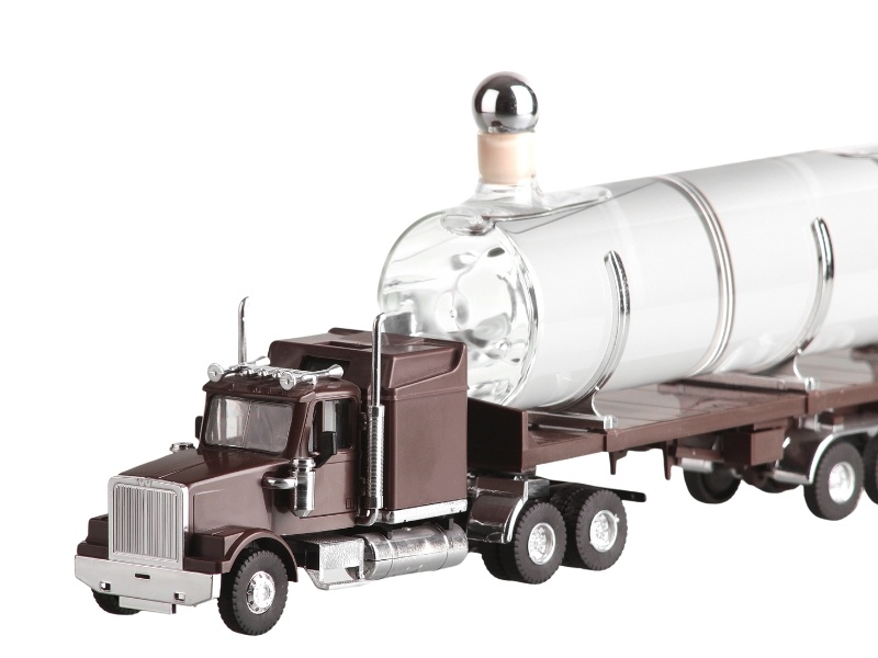 Truck western - hnědý