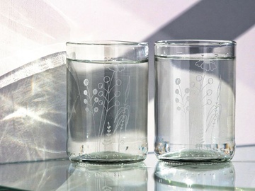 Sklenka Luční doušek - čirá 