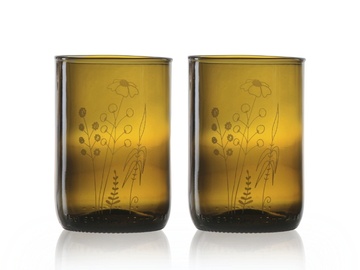 Sklenka Luční doušek - antik. zelená 0,3l (11 cm)