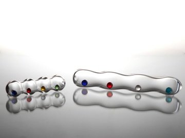 Hlavolam – skleněná interaktivní hra: lvl 1 a lvl 2