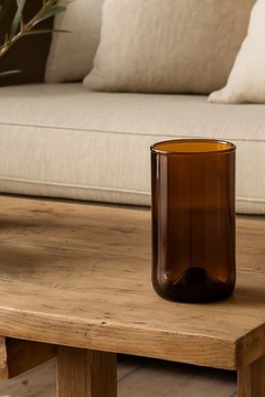 Sklenka UNIVERSAL hnědá 0,3l (v125 mm)