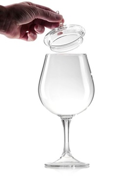 Sklenka RESONÉ 800 ml - skleněné víko