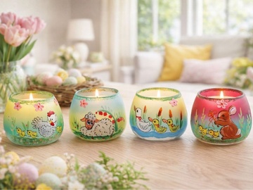 Ručně malované dózy - velikonoce/jaro