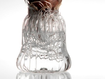 Váza pro cibuloviny - TYP ''B'' - detail (rýhovaný design)