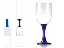 Sklenka Spojení z lahví od vína