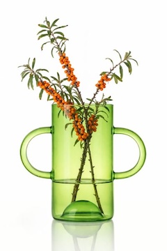 Váza Spring s větvičkami rakytníku