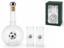  	Fotbalová sada – láhev + 2x panák, dárková krabička