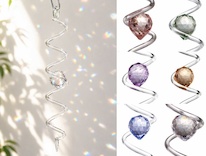 Spirála s broušenou kuličkou - různé barvy