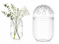 Aranžovací váza dvoudílná Ementál tvaru oválu