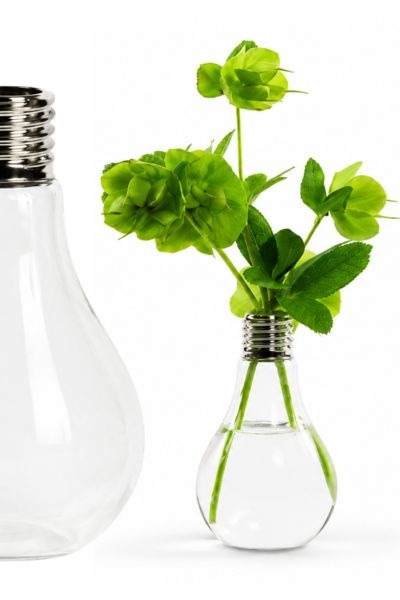 Váza ve tvaru žárovky GREENbulb