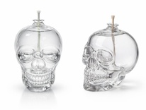 Olejová lampa Lebka - čirý lampový olej