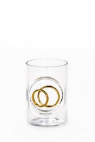 Odlivka výška 50 mm zlaté prstýnky v lůžku