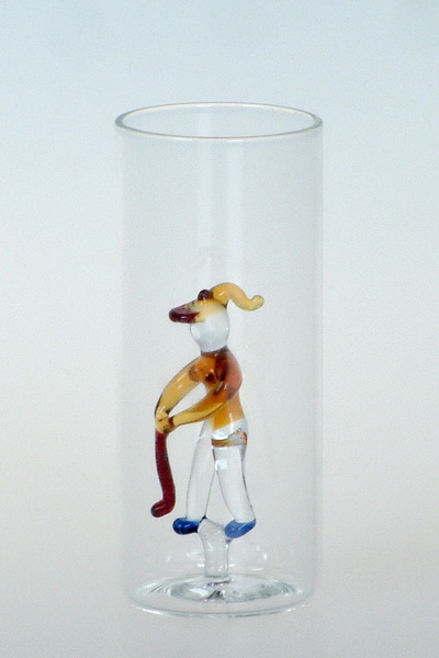 Odlivka s figurkou - Golfistka