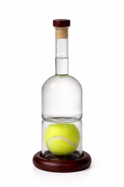 Láhev Tenis club 0,20 ltr., dřevěné kolečko