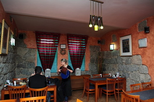 Lustr Bára verze Antika - restaurace