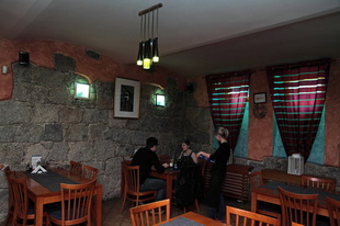 Lustr Bára verze Antika - restaurace