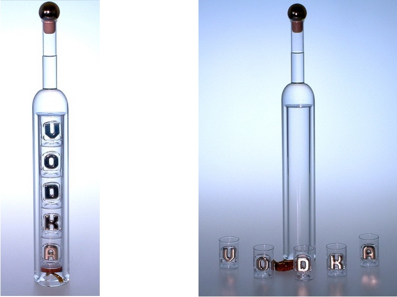 Láhev Vodka 0,35 ltr.