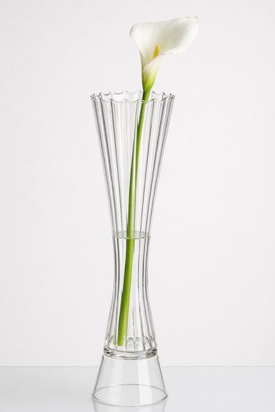 Skleněná vysoká váza 44,5 cm