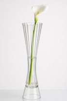 Skleněná vysoká váza 44,5 cm