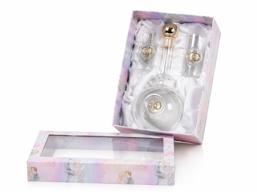 Dárková láhev v sadě s odlivkami Magic prstýnky