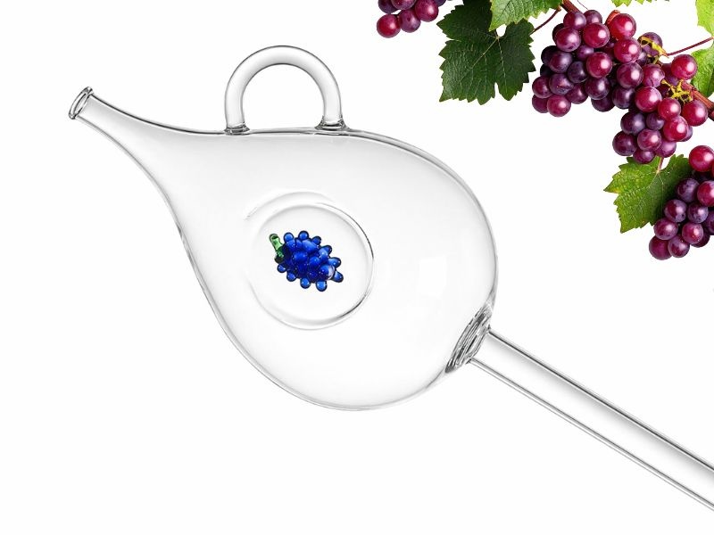 Koštýř 0,5 ltr. s hroznem ve výduti