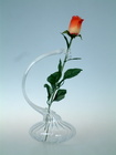 váza na jednu květinu - s dekorem