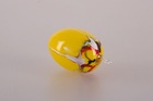 Velikonoční ozdoba Vajíčko s očkem - žlutá