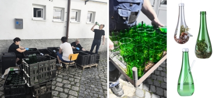 Upcyklace s DT GLASS - Holandské minerálky nabírají nový dech 